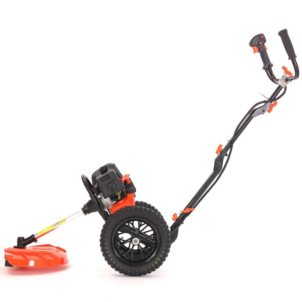 Decespugliatore a benzina su ruote FUXTEC 52cc 44cm – 3CV, facile manovra, ideale grandi superfici - immagine 3
